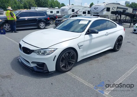 2015 BMW M4 из США, поврежденный, VIN WBS3R9C59FK329932